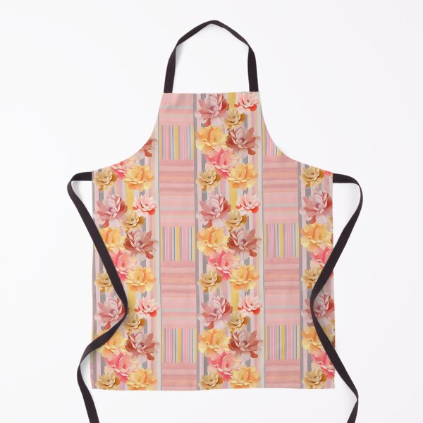 Item preview, Pastel Flowers on Stripes  designed and sold by Dana Roper.