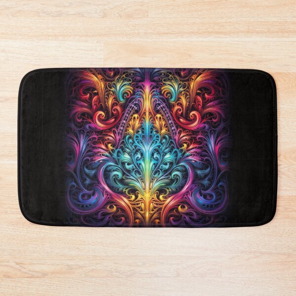 Item preview, Lacey Fractal Rainbows designed and sold by TheGlassPortal.