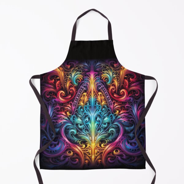 Item preview, Lacey Fractal Rainbows designed and sold by TheGlassPortal.