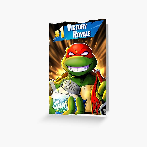 Aperçu de l'œuvre Tortue Fortnite Victoire Royale créée et vendue par Shell Shocked Studio.