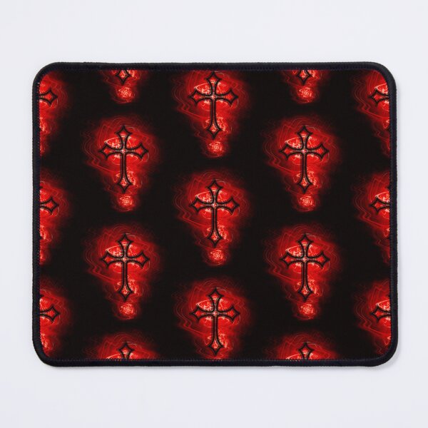 Item preview, Gothic Cross (red) designed and sold by Tripp Art Studio.