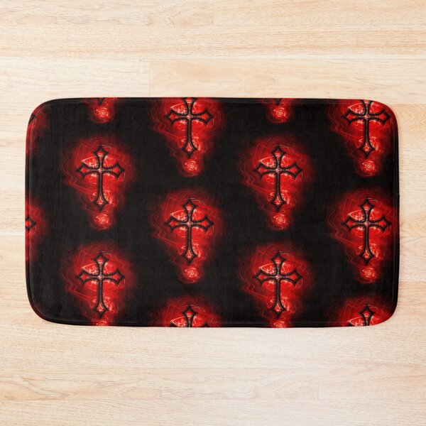 Item preview, Gothic Cross (red) designed and sold by Tripp Art Studio.