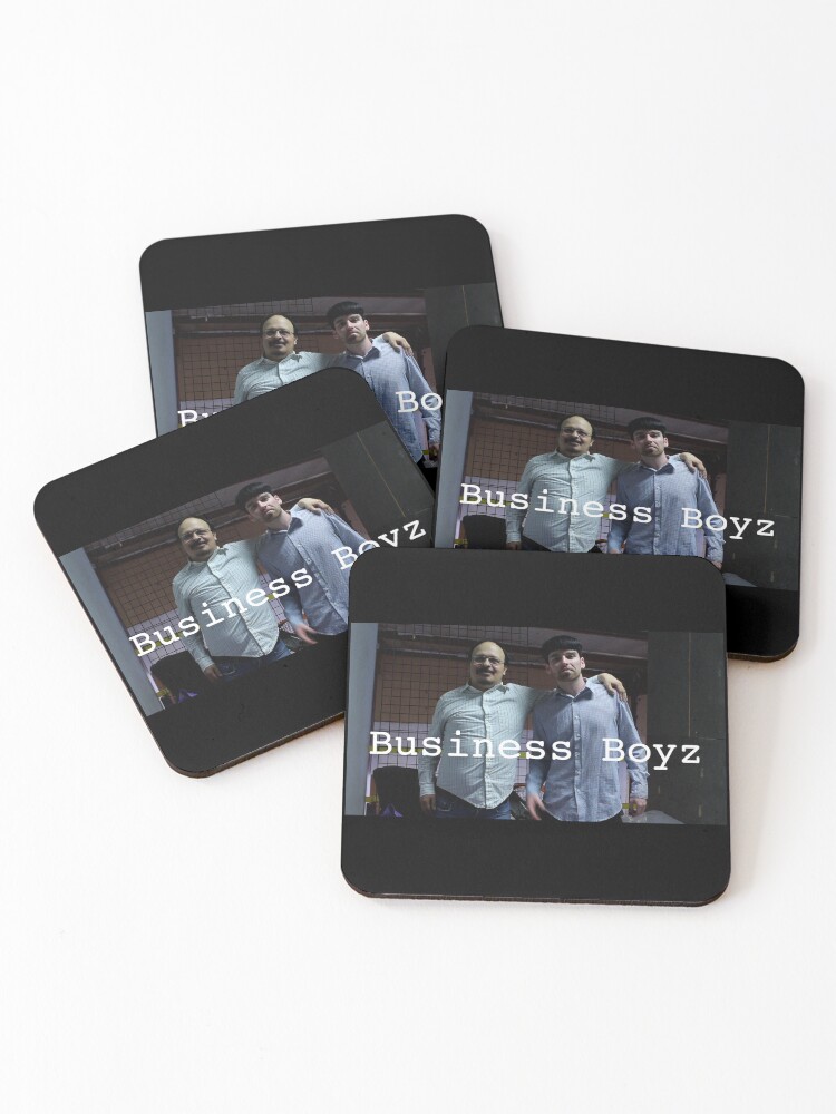 Thumbnail 1 of 5, Coasters (Set of 4), Business Boyz designed and sold by SlasherFilms.