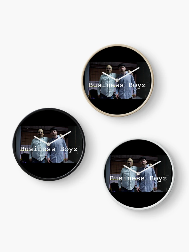 Thumbnail 3 of 4, Clock, Business Boyz designed and sold by SlasherFilms.