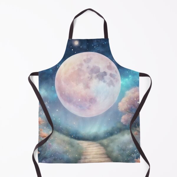 Item preview, Azure Moon Serenity: Celestial Gardens of Inner Peace designed and sold by Celestial Charm Co.