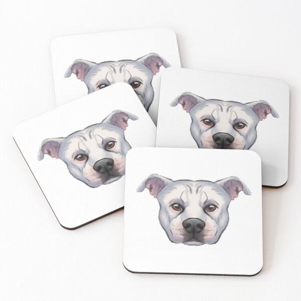 Item preview, white pit head designed and sold by swamppuppydesigns.