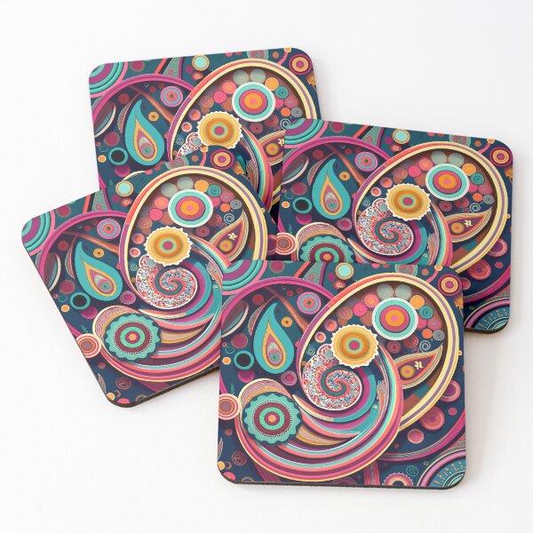 Item preview, Contemporary Twist on Classic Paisley Design designed and sold by Tamas Das.