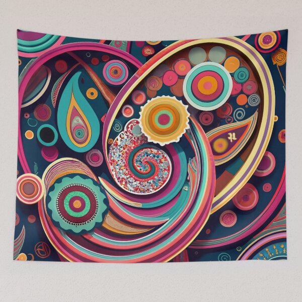 Item preview, Contemporary Twist on Classic Paisley Design designed and sold by Tamas Das.