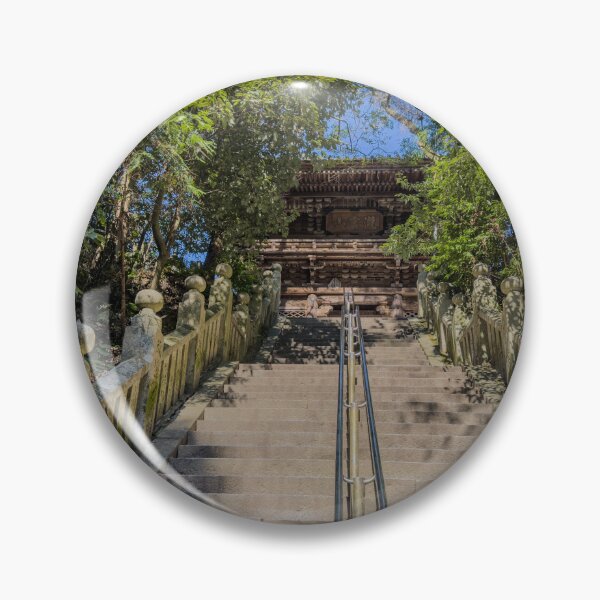 Item preview, Temple 52 - Taisan-ji, Stairs and Inner Gate designed and sold by Japaholic.