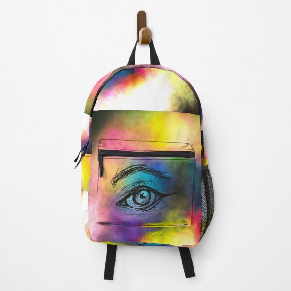 Vista previa del artículo con la obra «Nebulosa del arco iris con ojo», diseñado y vendido por ATW Artistry.