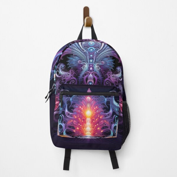 Item preview, DMT Art ... purple and teal fractal weirdness designed and sold by TheGlassPortal.
