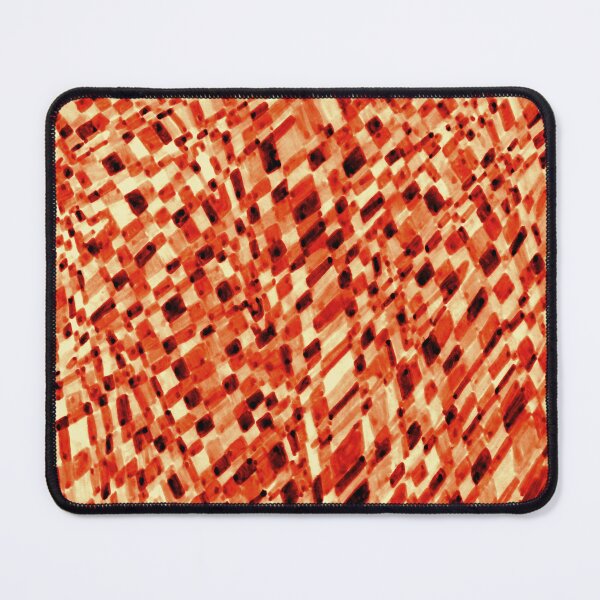 Item preview, Checkered Patchwork Pattern in Reds and Yellow designed and sold by inklets.