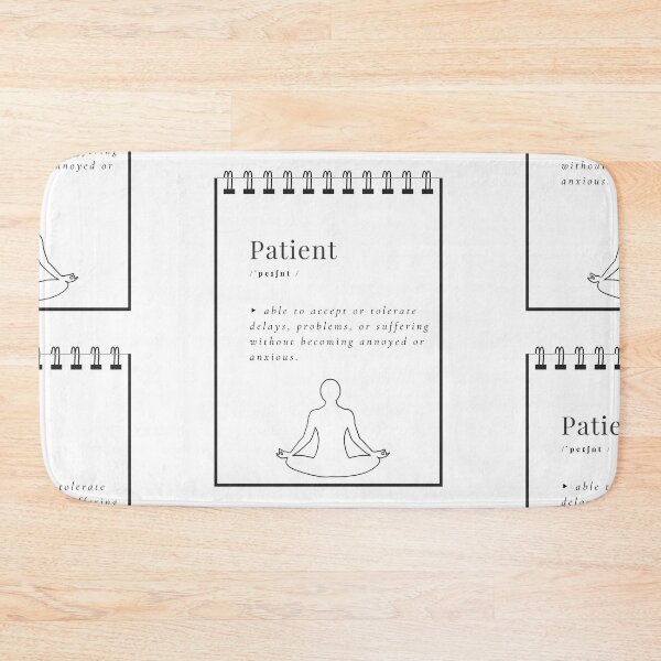 Item preview, Patient Meaning Essential designed and sold by AllBlessed.