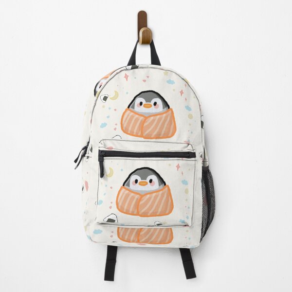 Item preview, Kawaii salmon roll penguins designed and sold by modesaphy.