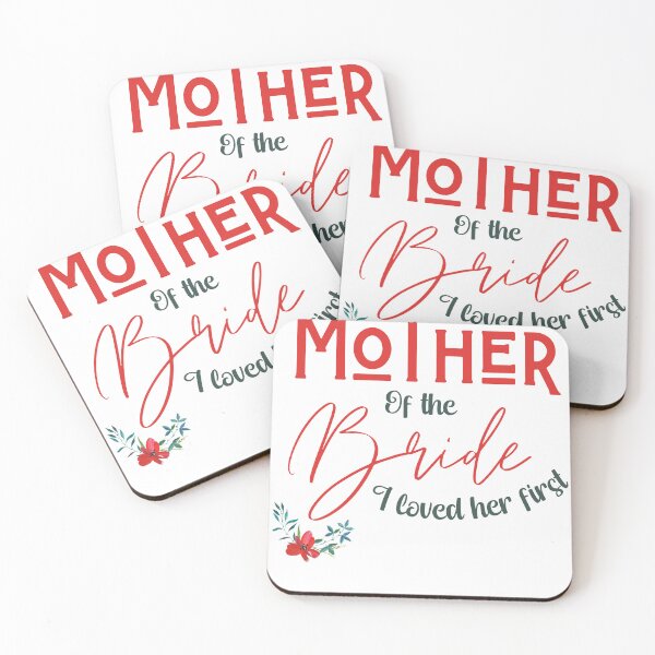 Item preview, Mother of the bride I loved her First Funny Bridal Team Matching designed and sold by CyberArtistOne.