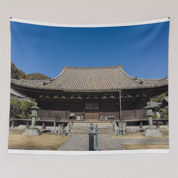 Item preview, Temple 52 - Taisan-ji, Main Hall - Front View designed and sold by Japaholic.