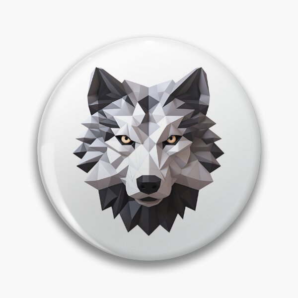 Item preview, 3D Cartoon Wolf, Logo, Sticker, Wall arts, Art Prints and More designed and sold by Kevin Lou.