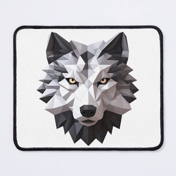 Item preview, 3D Cartoon Wolf, Logo, Sticker, Wall arts, Art Prints and More designed and sold by Kevin Lou.