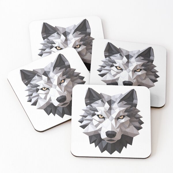 Item preview, 3D Cartoon Wolf, Logo, Sticker, Wall arts, Art Prints and More designed and sold by Kevin Lou.