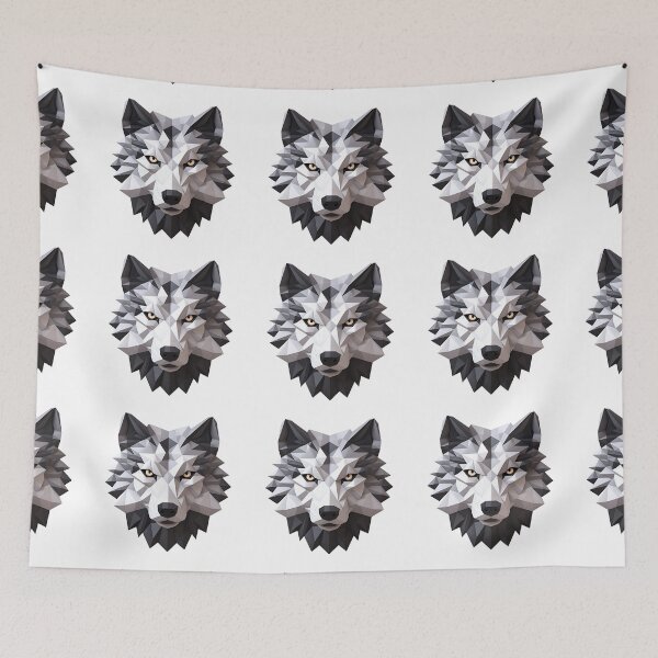 Item preview, 3D Cartoon Wolf, Logo, Sticker, Wall arts, Art Prints and More designed and sold by Kevin Lou.