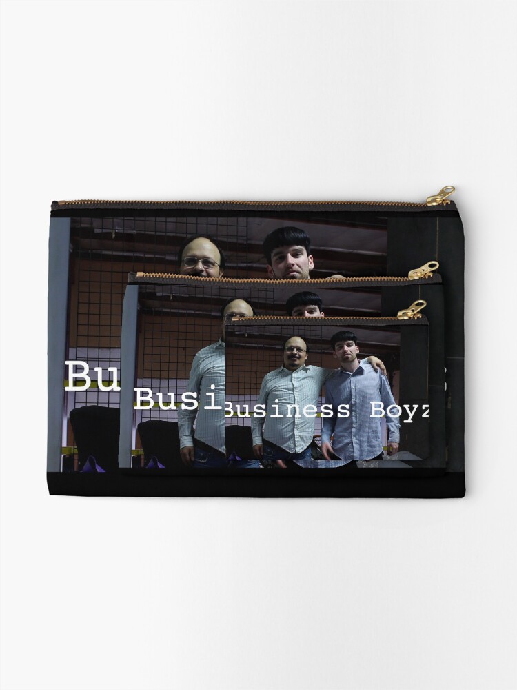 Thumbnail 2 of 4, Zipper Pouch, Business Boyz designed and sold by SlasherFilms.