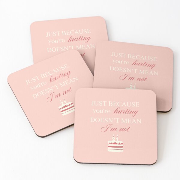 Item preview, just because you're hurting doesn't mean i'm not- 21 designed and sold by hatgan.