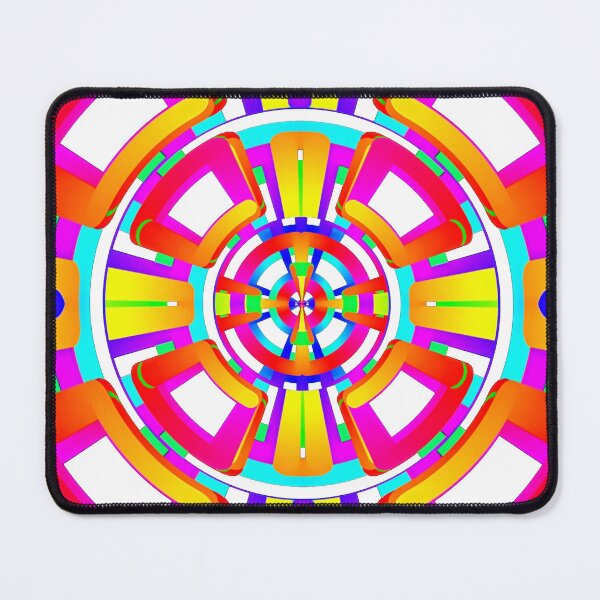 Item preview, Colorful Block Tunnel Pattern designed and sold by SuperMoniHalo.