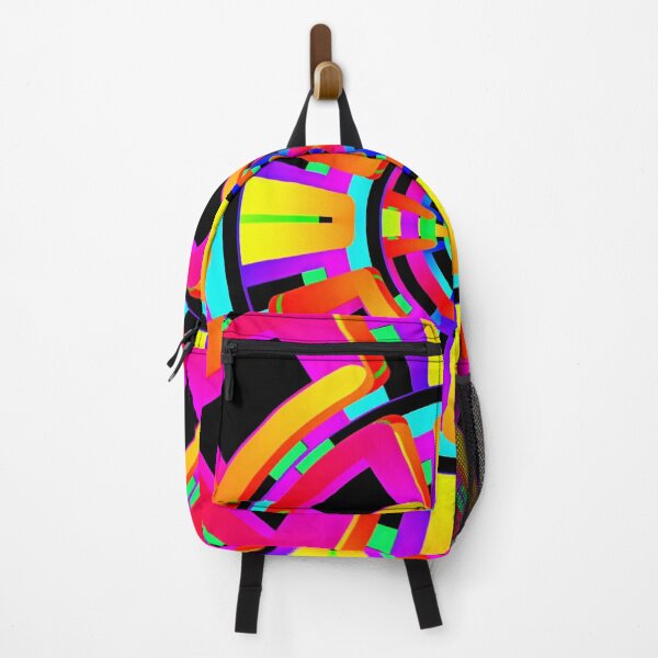 Item preview, Colorful Block Tunnel Pattern designed and sold by SuperMoniHalo.
