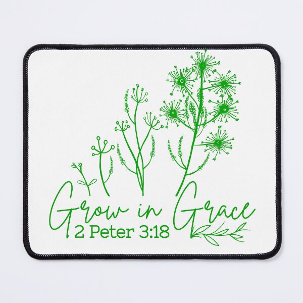 Item preview, Grow in Grace, Green design designed and sold by MoriaStore.