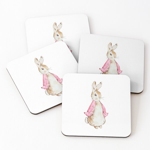 Item preview, Peter Rabbit Beatrix Potter, Pink Nursery Characters designed and sold by SvetlanaArt.