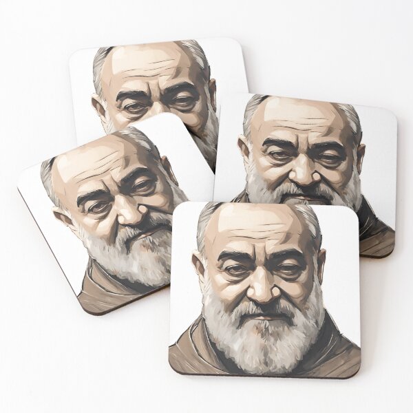 Item preview, Saint Padre Pio Catholic  designed and sold by CyberArtistOne.