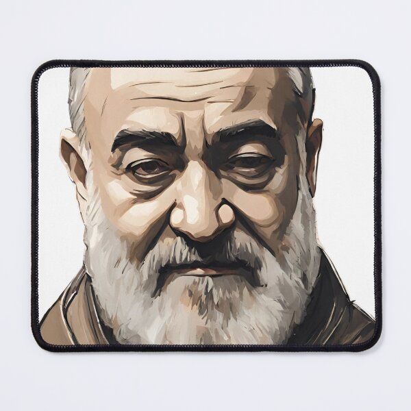 Item preview, Saint Padre Pio Catholic  designed and sold by CyberArtistOne.