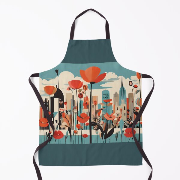 Item preview, red flowers and the cities designed and sold by KiraChie.