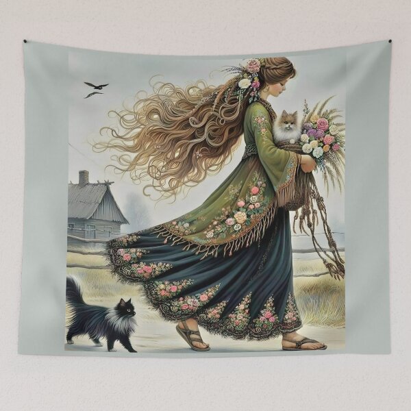 Item preview, Cat Goddess designed and sold by Maddie4Real.