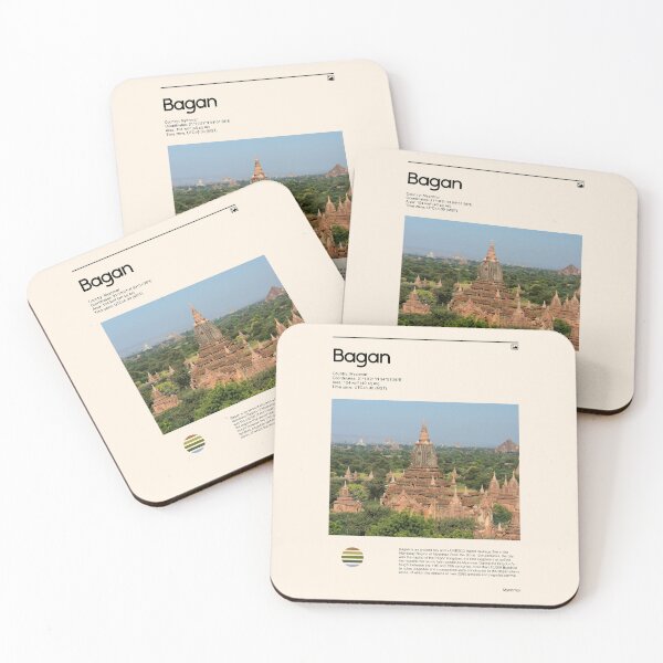 Item preview, Visit Bagan, Myanmar (Travel poster) designed and sold by RabbitK.
