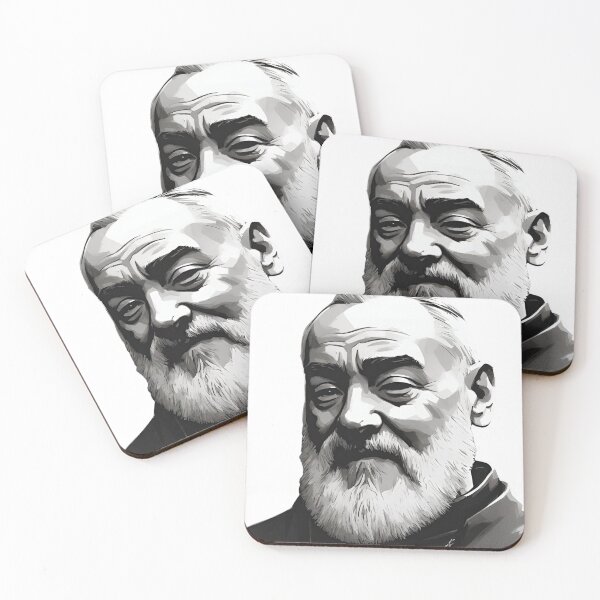 Item preview, Saint Padre Pio Catholic  designed and sold by CyberArtistOne.