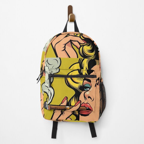Item preview, Beautiful lady smoking a cigar designed and sold by Whole Another Level.