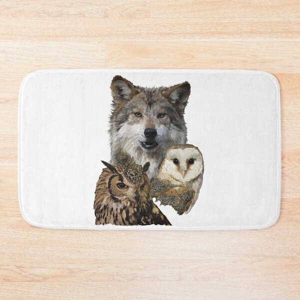 Item preview, Wolf and owls designed and sold by obscurite.