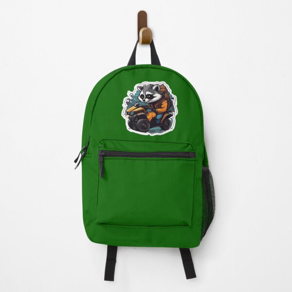 Item preview, Cute Happy Raccoon On A Quad designed and sold by TheArtOfPat.