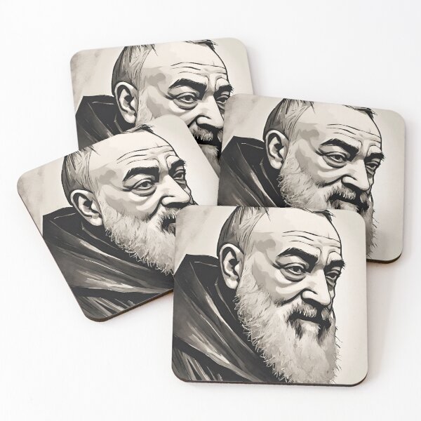 Item preview, Saint Padre Pio Catholic  designed and sold by CyberArtistOne.