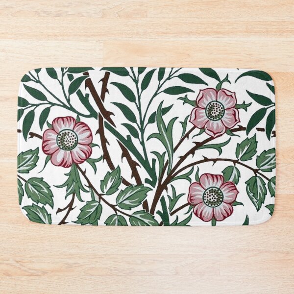 Item preview, William Morris Wild Rose Wallpaper designed and sold by Pixelchicken.