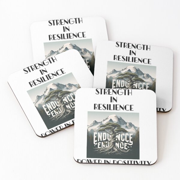 Item preview, Strength in resilience power in positivity quote designed and sold by ColorMuse Collective.