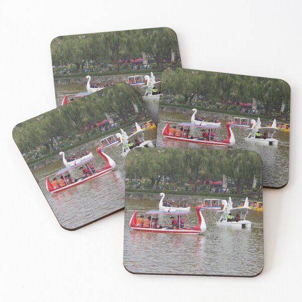 Item preview, Boats in Burnham Lake in Baguio City, Philippines designed and sold by The Botanical Jason.