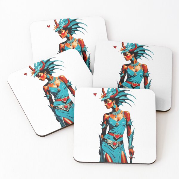 Item preview, Turquoise Rebel, Warrior Valentine's day designed and sold by filusattila.