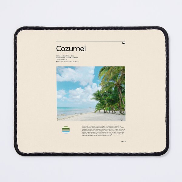 Item preview, Visit Cozumel, Mexico (Travel poster) designed and sold by RabbitK.