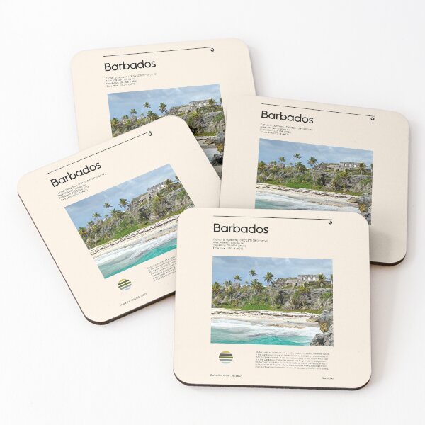 Item preview, Visit Barbados (Travel poster) designed and sold by RabbitK.