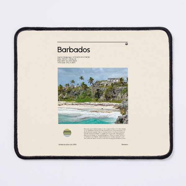 Item preview, Visit Barbados (Travel poster) designed and sold by RabbitK.