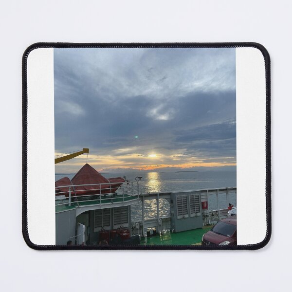 Item preview, SUNSET OVER THE FERRY 2 designed and sold by iAmmAja43.