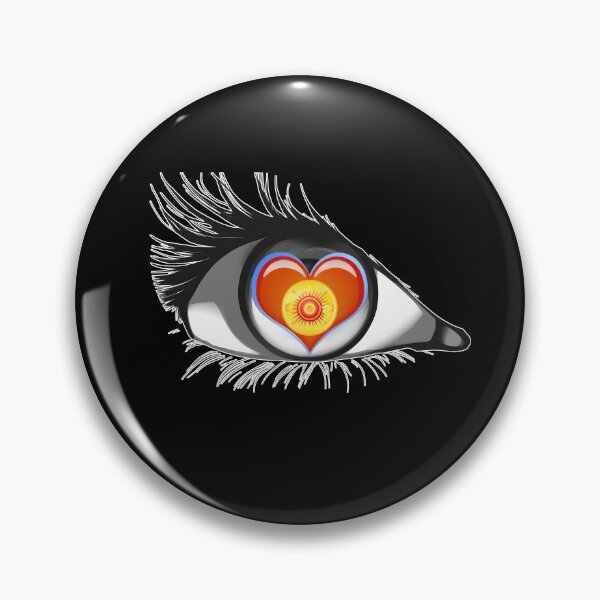 Item preview, Eye Heart Light - Me encanta el sol con borde blanco para impresiones más oscuras designed and sold by Rogue Wizard.