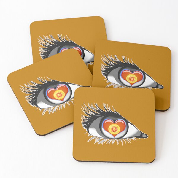 Item preview, Eye Heart Light - I love the Sun w/white border for darker prints designed and sold by Rogue Wizard.